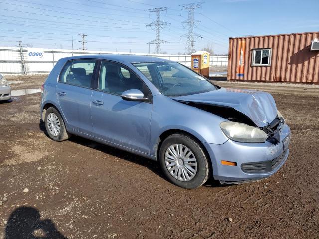 WVWDA7AJ6AW395525 - 2010 VOLKSWAGEN GOLF BLUE photo 4