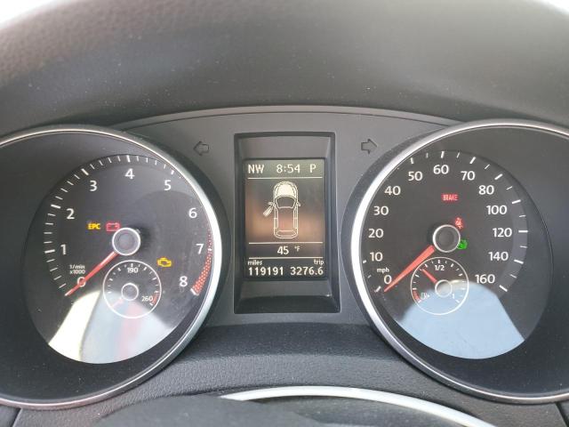 WVWDA7AJ6AW395525 - 2010 VOLKSWAGEN GOLF BLUE photo 9