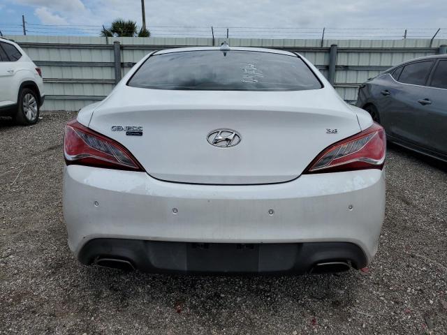 KMHHU6KJ3EU119530 - 2014 HYUNDAI GENESIS CO 3.8L WHITE photo 6