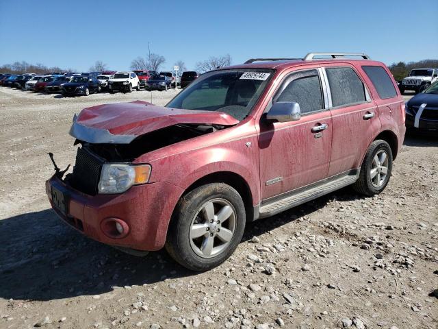 1FMCU93188KC81681 - 2008 FORD ESCAPE XLT RED photo 1