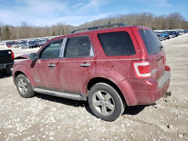 1FMCU93188KC81681 - 2008 FORD ESCAPE XLT RED photo 2