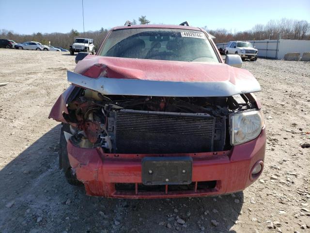 1FMCU93188KC81681 - 2008 FORD ESCAPE XLT RED photo 5