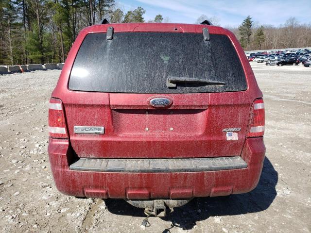 1FMCU93188KC81681 - 2008 FORD ESCAPE XLT RED photo 6