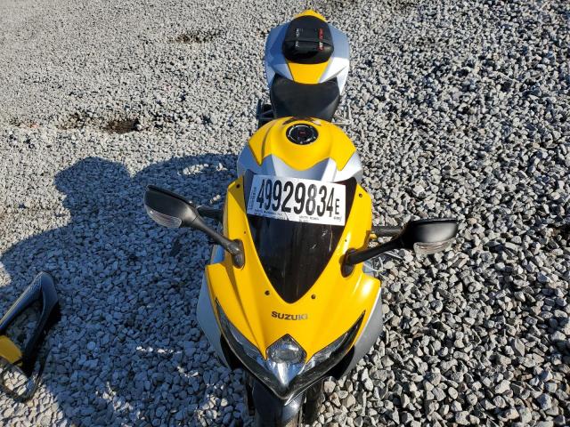 JS1GN7EAX82105701 - 2008 SUZUKI GSX-R600 YELLOW photo 5