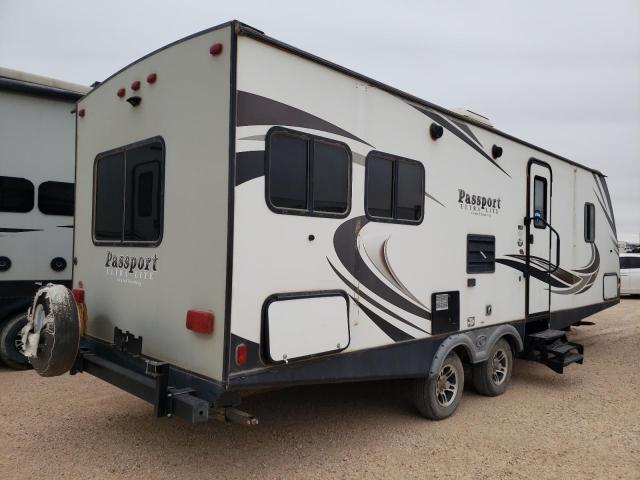 4YDT25226KD410121 - 2019 KEYSTONE PASSPORT თეთრი ფოტო 4