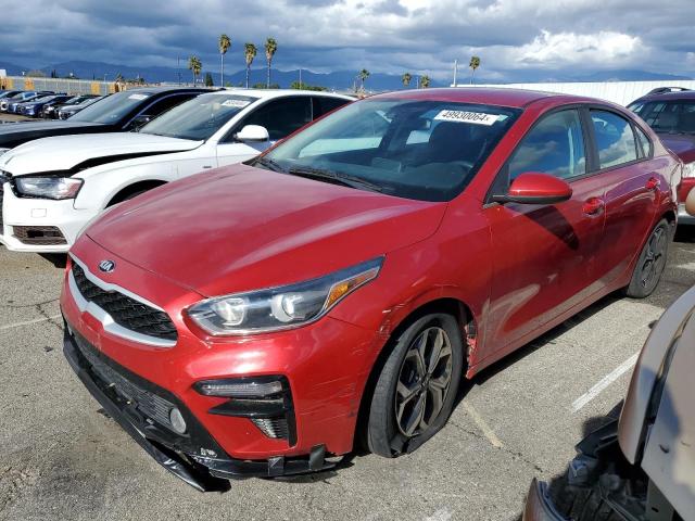 3KPF24AD4KE009985 - 2019 KIA FORTE FE RED photo 1