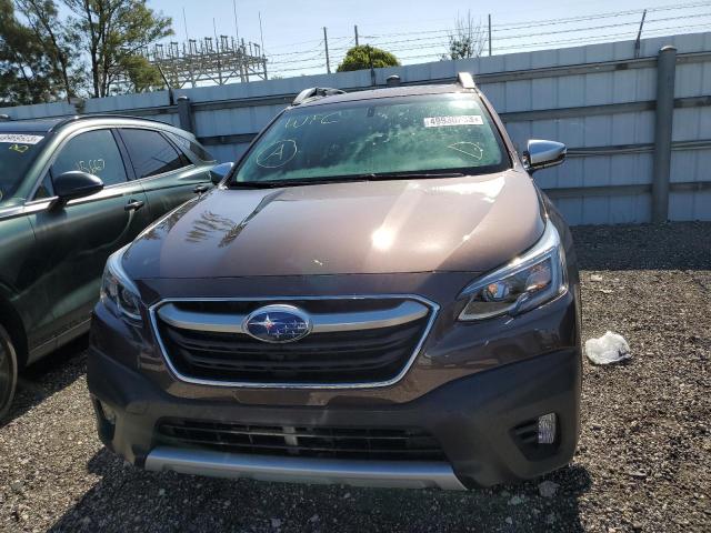 4S4BTGPD3M3170418 - 2021 SUBARU OUTBACK TOURING TAN photo 5