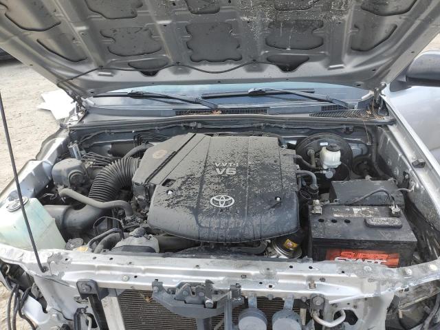 5TFJU4GN9EX053439 - 2014 TOYOTA TACOMA DOUBLE CAB PRERUNNER SILVER photo 11