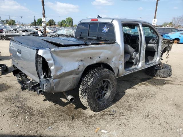 5TFJU4GN9EX053439 - 2014 TOYOTA TACOMA DOUBLE CAB PRERUNNER SILVER photo 3