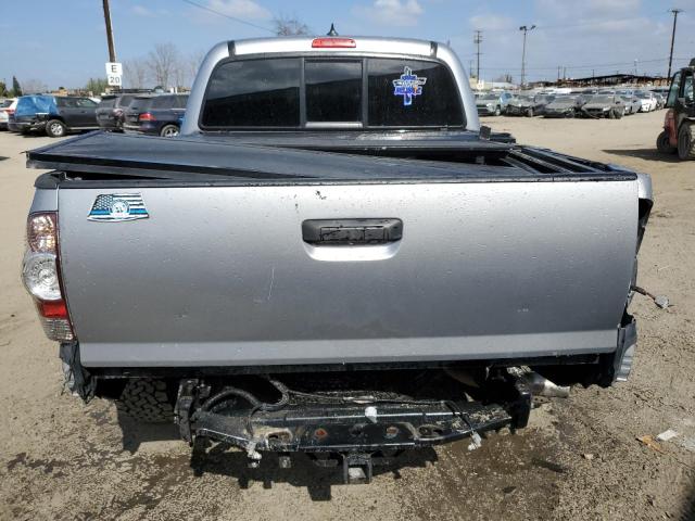 5TFJU4GN9EX053439 - 2014 TOYOTA TACOMA DOUBLE CAB PRERUNNER SILVER photo 6
