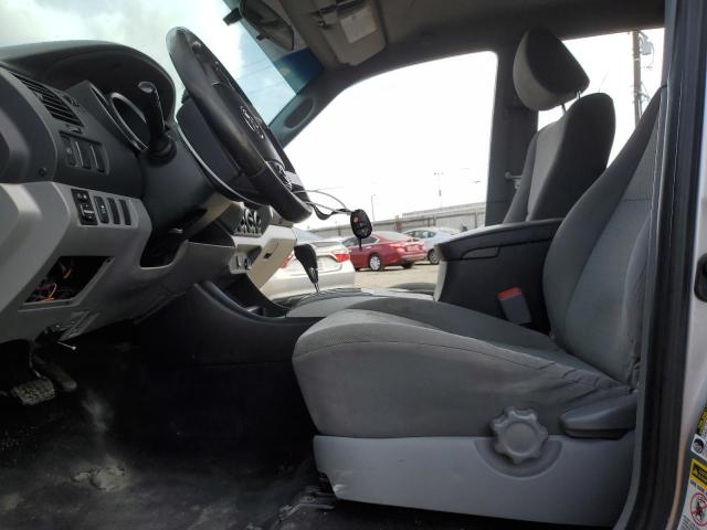 5TFJU4GN9EX053439 - 2014 TOYOTA TACOMA DOUBLE CAB PRERUNNER SILVER photo 7