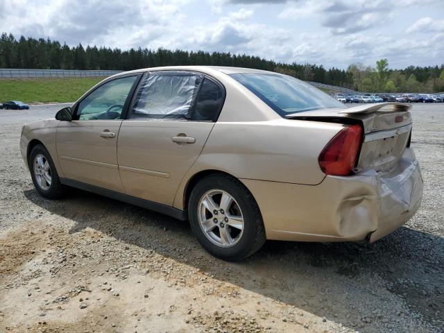 1G1ZT548X5F196036 - 2005 CHEVROLET MALIBU LS GOLD photo 2