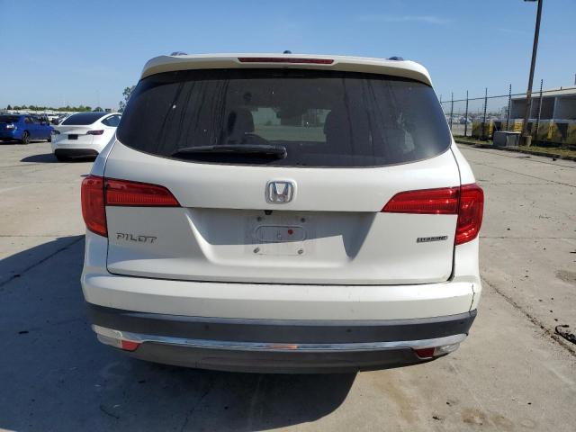 5FNYF5H99HB024974 - 2017 HONDA PILOT TOURING WHITE photo 6