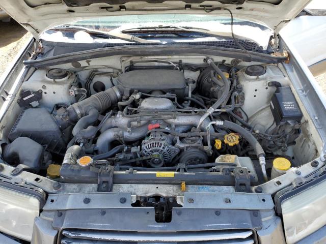 JF1SG67656H701571 - 2006 SUBARU FORESTER 2.5X LL BEAN WHITE photo 11