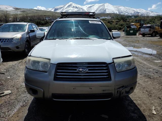 JF1SG67656H701571 - 2006 SUBARU FORESTER 2.5X LL BEAN WHITE photo 5