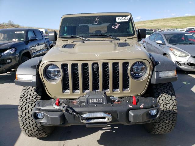 1C6JJTBG4LL158123 - 2020 JEEP GLADIATOR RUBICON TAN photo 5