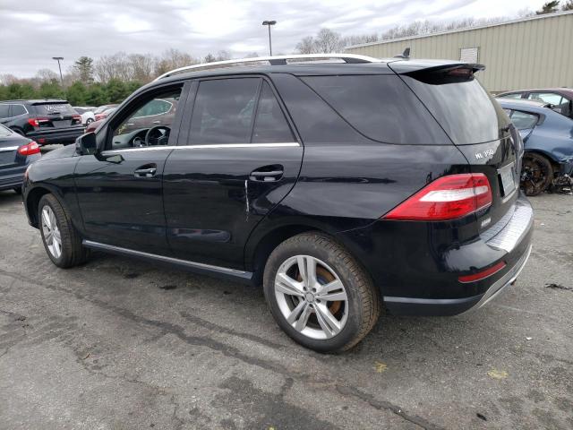 4JGDA5HBXEA366482 - 2014 MERCEDES-BENZ ML 350 4MATIC BLACK photo 2