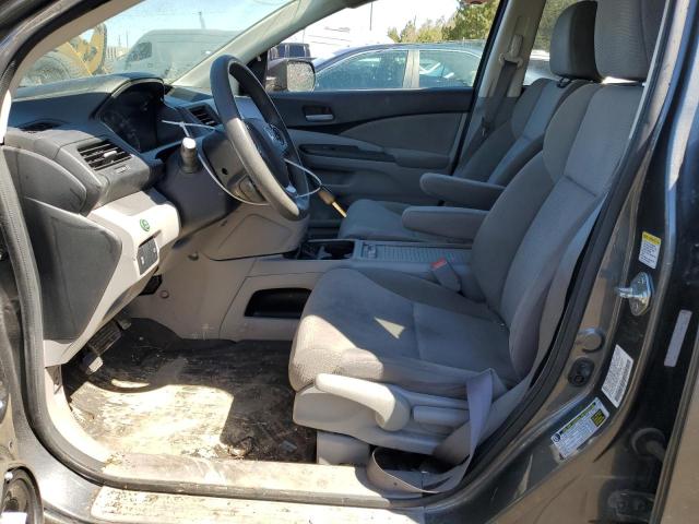 5J6RM4H54EL023462 - 2014 HONDA CR-V EX GRAY photo 7