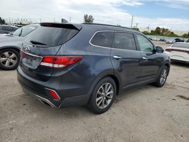 KM8SM4HF2HU233259 - 2017 HYUNDAI SANTA FE SE BLUE photo 3