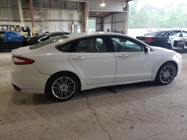 3FA6P0H95ER381608 - 2014 FORD FUSION SE WHITE photo 3