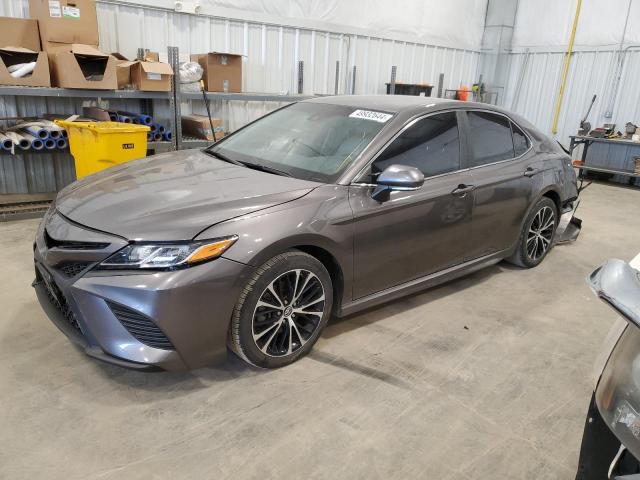 4T1B11HK9JU063721 - 2018 TOYOTA CAMRY L GRAY photo 1