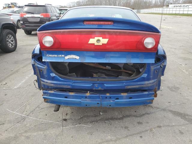 1G1JC52F557195594 - 2005 CHEVROLET CAVALIER BLUE photo 6