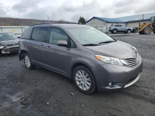 5TDDK3DC4FS111528 - 2015 TOYOTA SIENNA XLE CHARCOAL photo 4