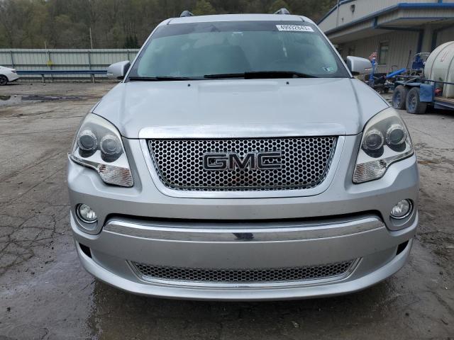 1GKKVTED9CJ160209 - 2012 GMC ACADIA DENALI SILVER photo 5