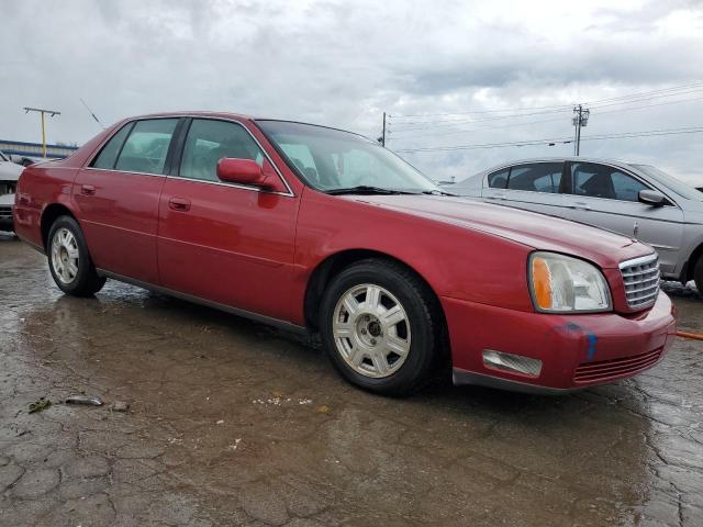 1G6KD54Y44U184127 - 2004 CADILLAC DEVILLE RED photo 4