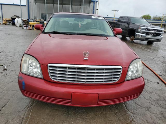 1G6KD54Y44U184127 - 2004 CADILLAC DEVILLE RED photo 5