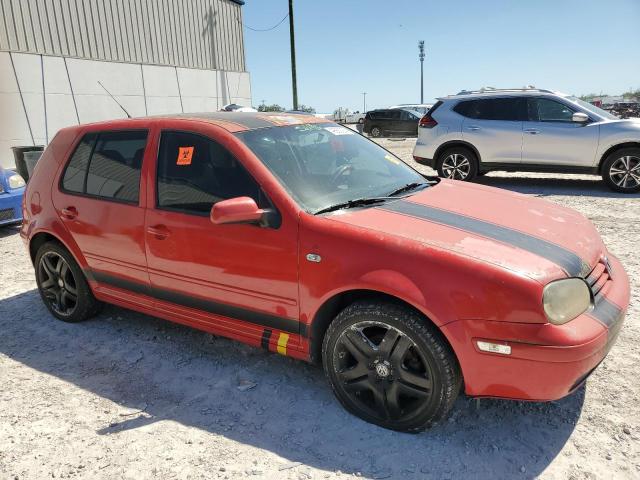 9BWGS21J114024223 - 2001 VOLKSWAGEN GOLF GLS RED photo 4