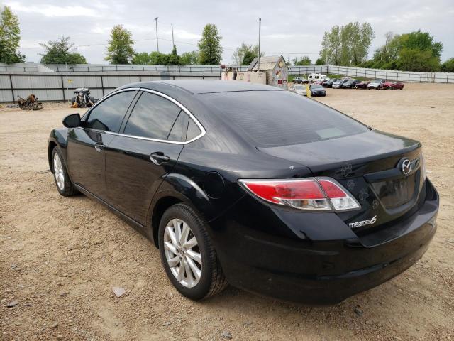 1YVHZ8DH6C5M10553 - 2012 MAZDA 6 I BLACK photo 2