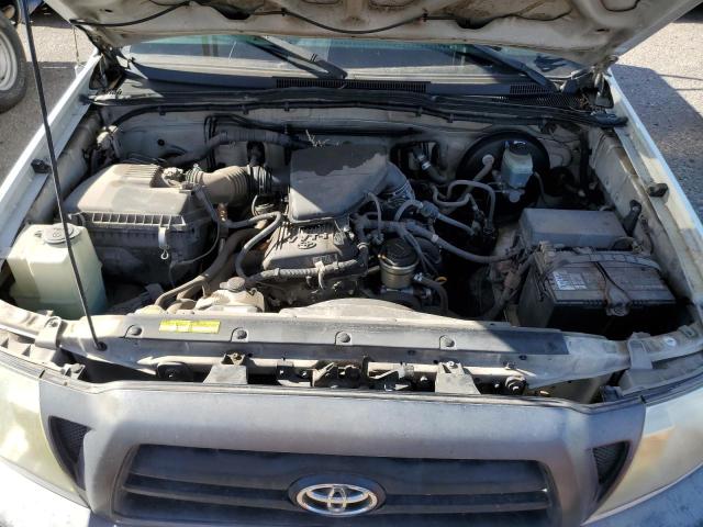 5TENX22N57Z369095 - 2007 TOYOTA TACOMA WHITE photo 11