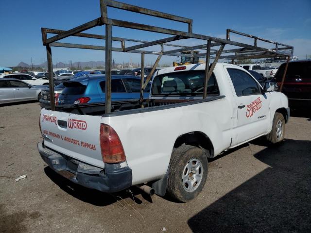 5TENX22N57Z369095 - 2007 TOYOTA TACOMA WHITE photo 3