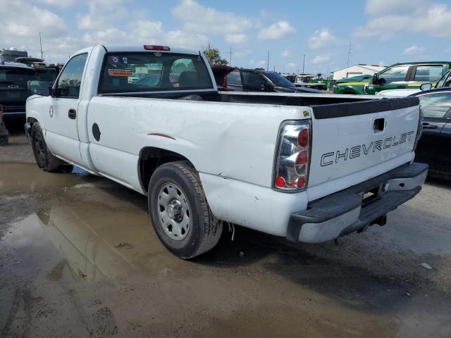 1GCEC14X27Z136257 - 2007 CHEVROLET SILVERADO C1500 CLASSIC WHITE photo 2