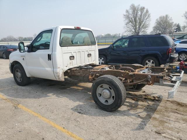 1FDSF30516EB15380 - 2006 FORD F350 SRW SUPER DUTY WHITE photo 2