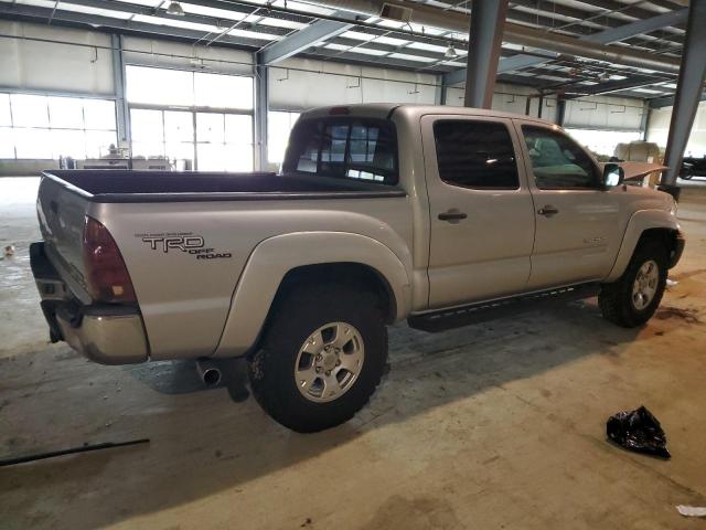 5TEJU62N65Z139724 - 2005 TOYOTA TACOMA DOUBLE CAB PRERUNNER SILVER photo 3