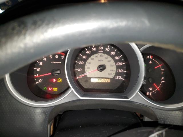 5TEJU62N65Z139724 - 2005 TOYOTA TACOMA DOUBLE CAB PRERUNNER SILVER photo 9