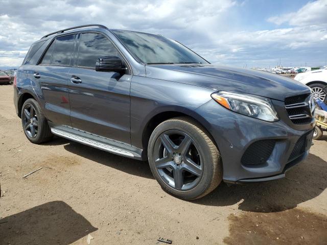 4JGDA5HB4GA765827 - 2016 MERCEDES-BENZ GLE 350 4MATIC GRAY photo 4