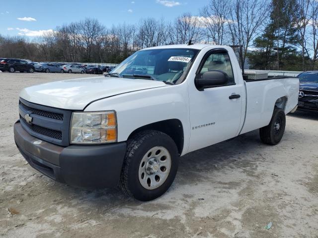 1GCEC14X89Z185093 - 2009 CHEVROLET SILVERADO C1500 WHITE photo 1