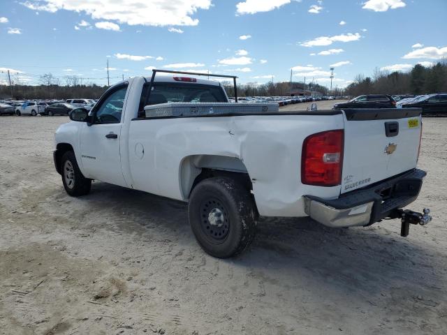 1GCEC14X89Z185093 - 2009 CHEVROLET SILVERADO C1500 WHITE photo 2