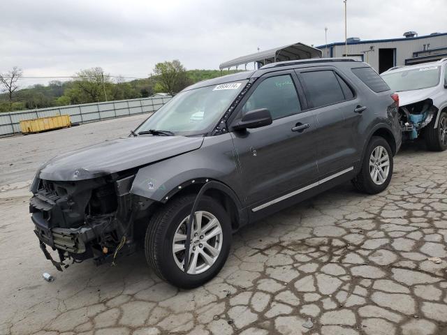 1FM5K8D85JGB39138 - 2018 FORD EXPLORER XLT CHARCOAL photo 1