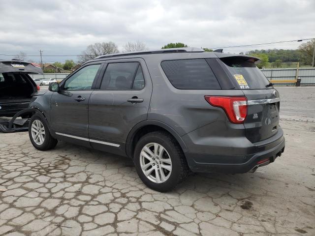 1FM5K8D85JGB39138 - 2018 FORD EXPLORER XLT CHARCOAL photo 2