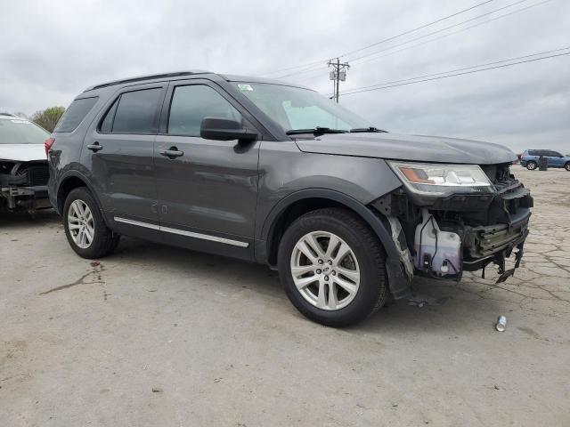 1FM5K8D85JGB39138 - 2018 FORD EXPLORER XLT CHARCOAL photo 4