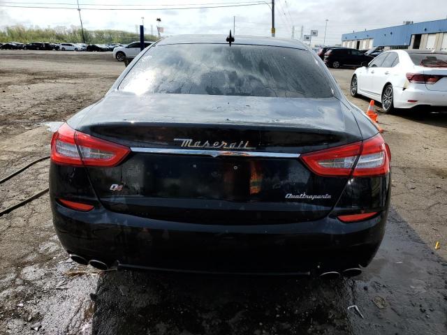 ZAM56RRA8E1123837 - 2014 MASERATI QUATTROPOR S BLACK photo 6