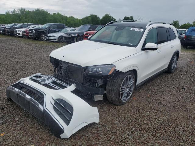 4JGFF5KE0MA398899 - 2021 MERCEDES-BENZ GLS 450 4MATIC WHITE photo 1