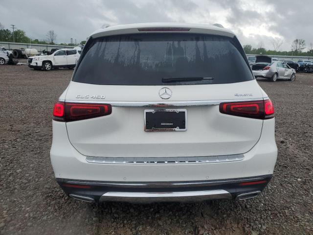 4JGFF5KE0MA398899 - 2021 MERCEDES-BENZ GLS 450 4MATIC WHITE photo 6