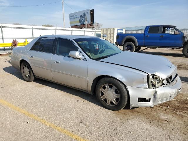 1G6KD54Y23U124507 - 2003 CADILLAC DEVILLE SILVER photo 4