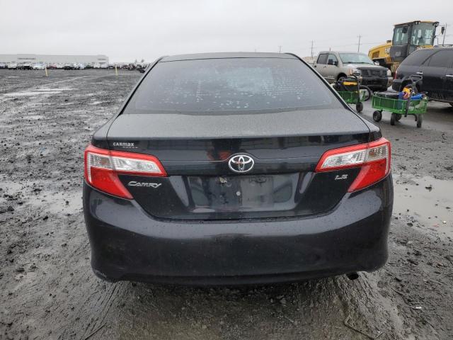 4T4BF1FK9CR182138 - 2012 TOYOTA CAMRY BASE BLACK photo 6