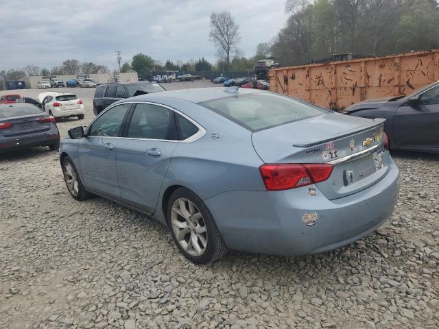 1G1115SL2FU106756 - 2015 CHEVROLET IMPALA LT BLUE photo 2